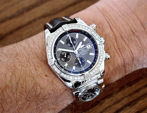 breitling on wrist suit|Breitling with a business Suit .